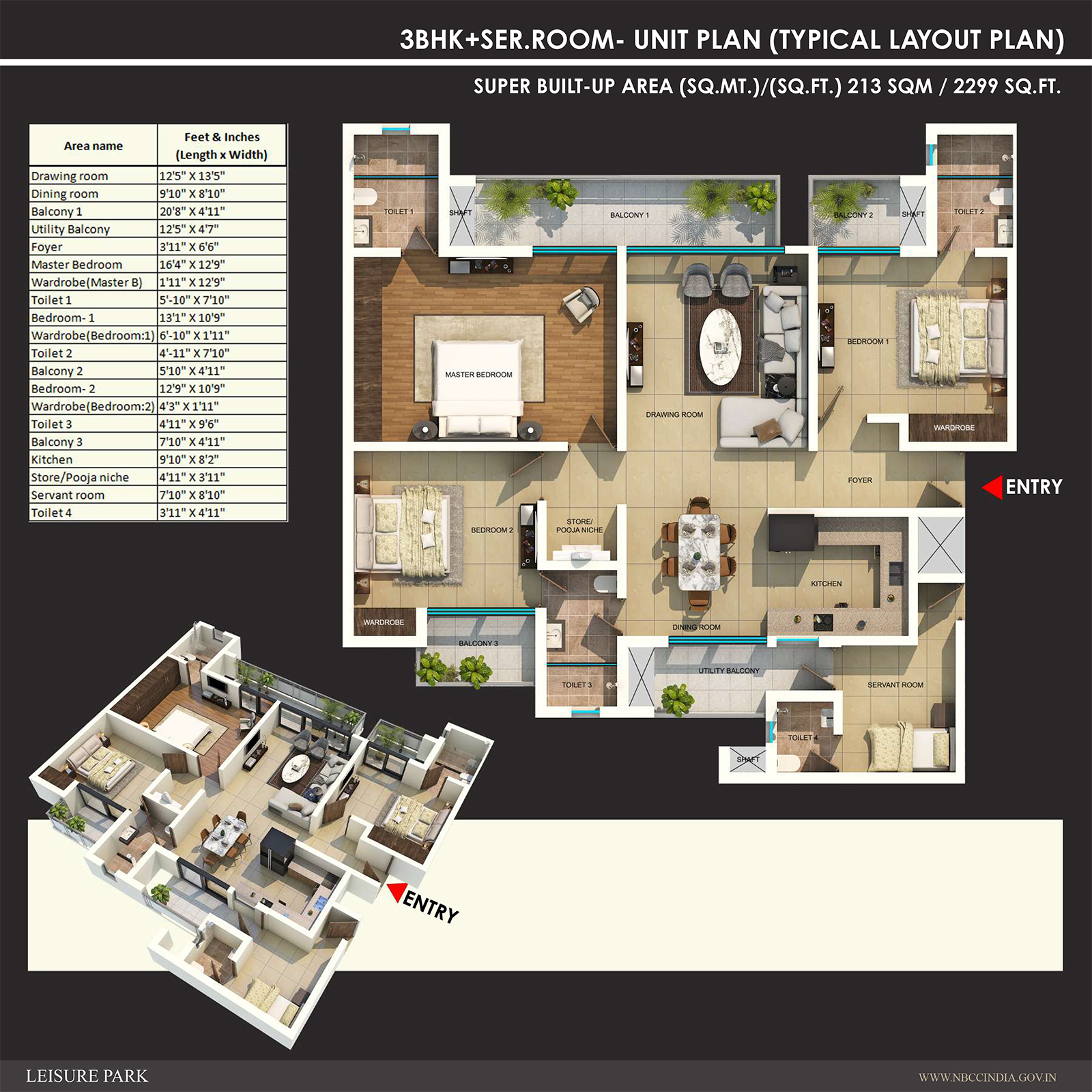 Gaur Chrysalis Floor Plan