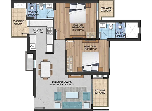 The Sephyra Floor Plan