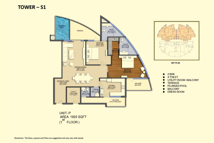 Solitairian city Floor Plan