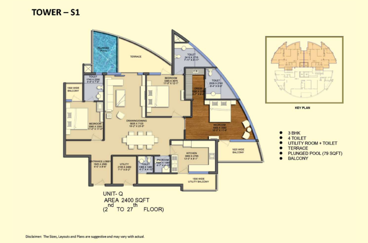 Solitairian city Floor Plan